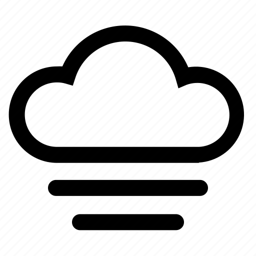 Cloud, cloudy, essential, weather, wind icon - Download on Iconfinder