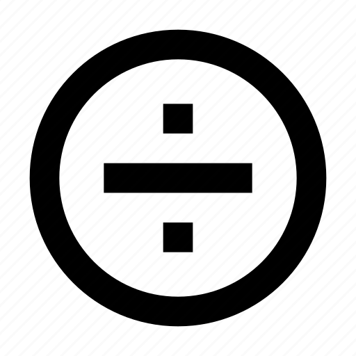 Circle, devide icon - Download on Iconfinder on Iconfinder
