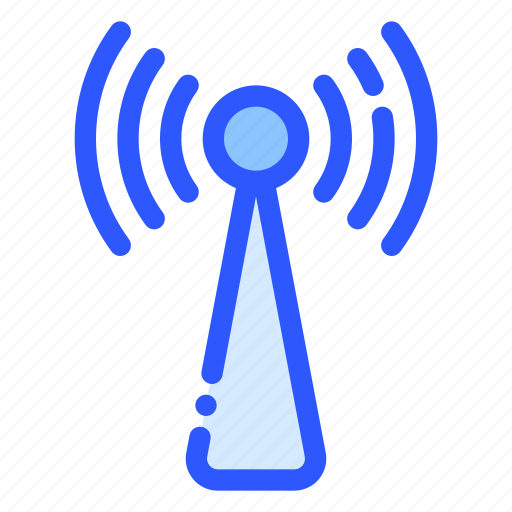 Antenna, wireless, radio, network, broadcasting icon - Download on Iconfinder