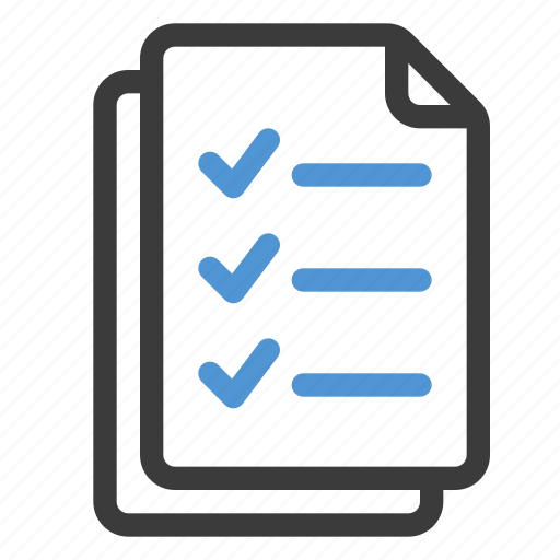 List, paper, checklist, document, note icon - Download on Iconfinder
