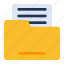 folder, document, archive, file, datum 