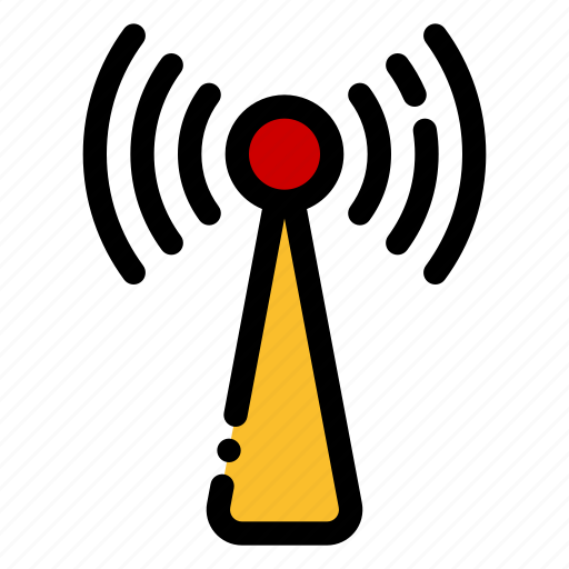 Antenna, wireless, radio, network, broadcasting icon - Download on Iconfinder