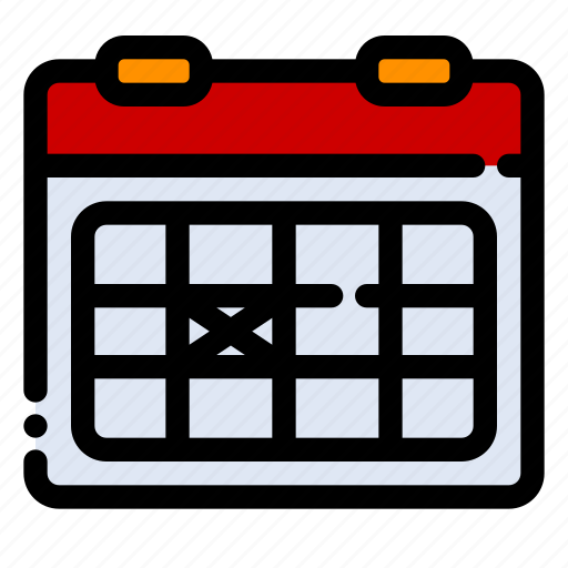 Calendar, event, plan, agenda, schedule icon - Download on Iconfinder