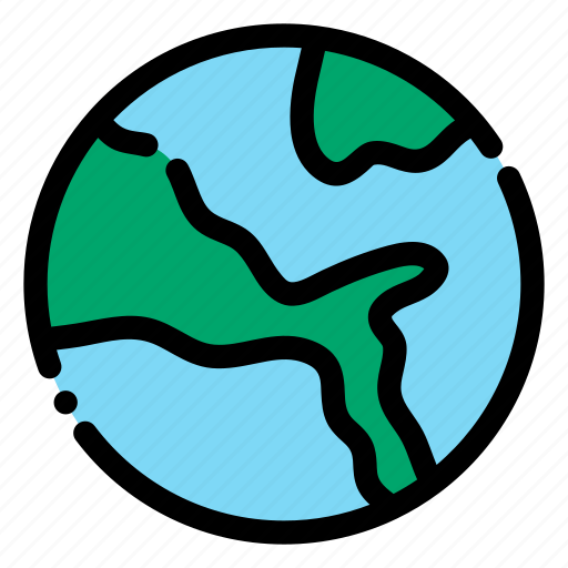 Earth, globe, planet, global, map icon - Download on Iconfinder