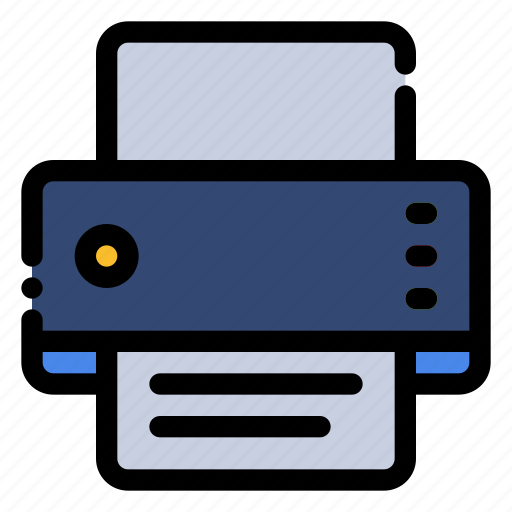 Printer, machine, office, document, printout icon - Download on Iconfinder