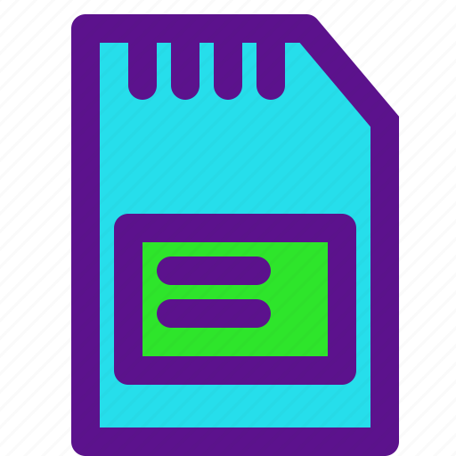 Card, essential, interface, memory icon - Download on Iconfinder