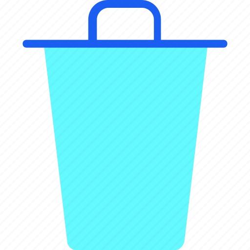 Bin, dustbin, garbage, garbage can, rubbish, trash bin, trash can icon - Download on Iconfinder