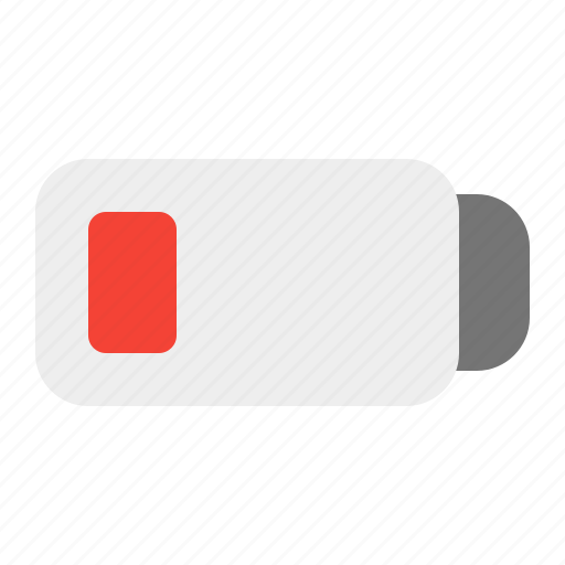 Low, battery, power, energy, electricity, charge, electric icon - Download on Iconfinder