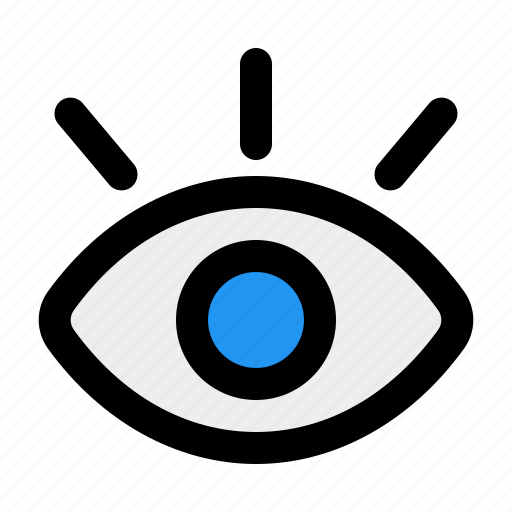 Visibility, eye, view, preview, public, visible, vision icon - Download on Iconfinder