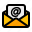 email, mail, message, communication, envelope, letter, conversation 