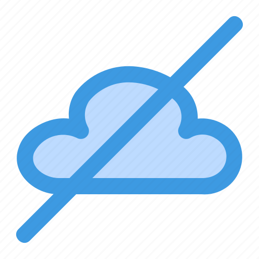 Cloud, offline, storage, network, disabled, connection, internet icon - Download on Iconfinder