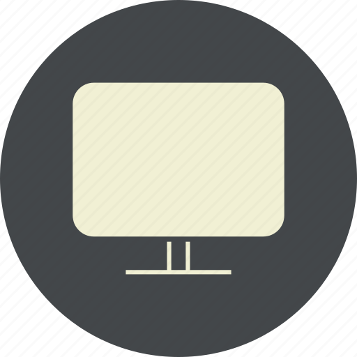 Aquipment, computer, desktop, device, digital, display, flat icon - Download on Iconfinder