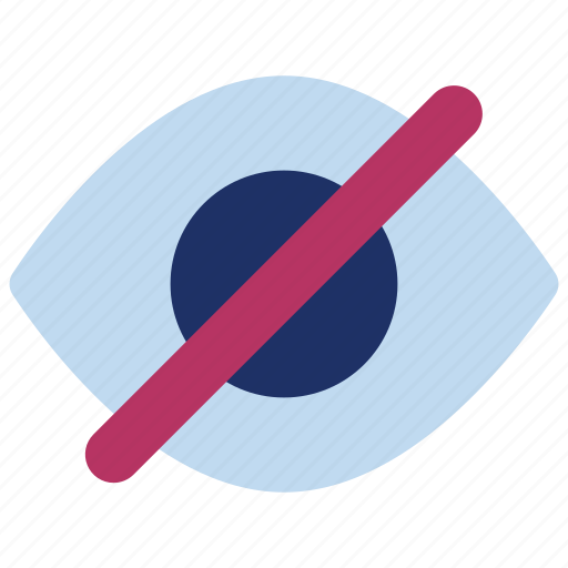 No, eye, ui, ux, vision, view, private icon - Download on Iconfinder