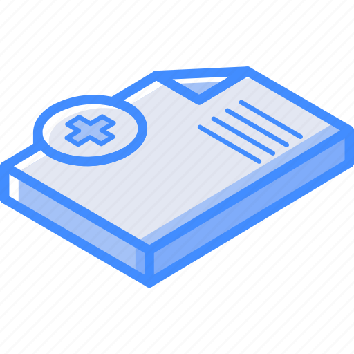 Document, essentials, isometric, new icon - Download on Iconfinder