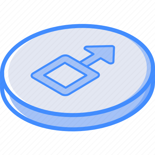 Essentials, isometric, upload icon - Download on Iconfinder