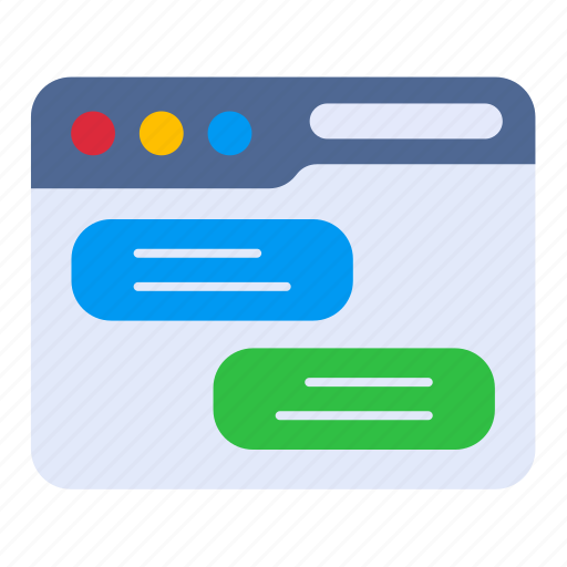 Bubble, chat, communication, contact, conversation, talk, website icon - Download on Iconfinder