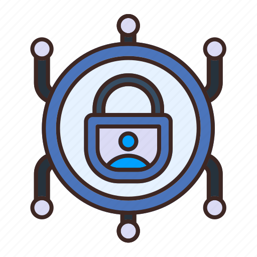 Cyber, internet, lock, locked, padlock, protection, security icon - Download on Iconfinder