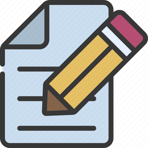 Edit, document, ui, ux, file, editing, writing icon - Download on Iconfinder