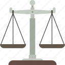 justice, law, measure, scales, weigh