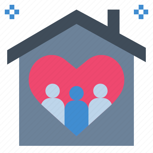 Clan, family, house, love, snug icon - Download on Iconfinder