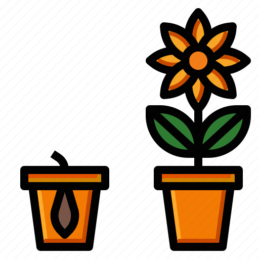 Flower, garden, leaf, nature, seed icon - Download on Iconfinder