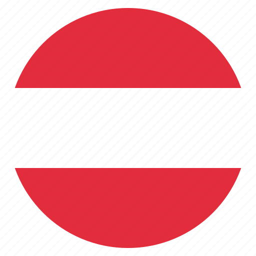 Austria, austrian, country, european, flag, national icon - Download on Iconfinder
