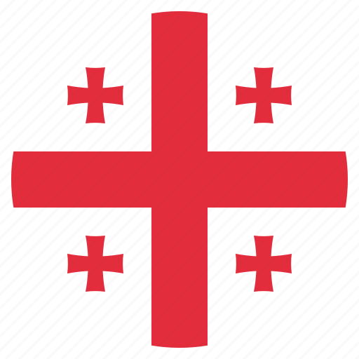 Country, flag, georgia, georgian, national, european icon - Download on Iconfinder