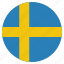 country, flag, national, sweden, swedish, european 