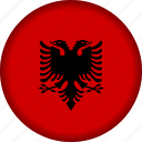 albania, europe, flag