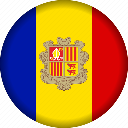 Andorra, europe, flag icon - Download on Iconfinder