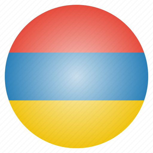 Armenia, armenian, country, flag, national, european icon - Download on Iconfinder