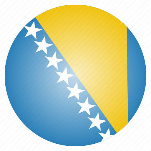 Bosnia, country, flag, herzegovina, national, european icon - Download on Iconfinder