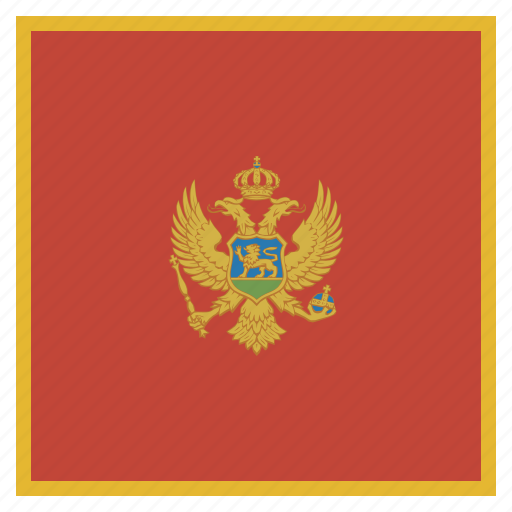 Country, flag, montenegro, national icon - Download on Iconfinder
