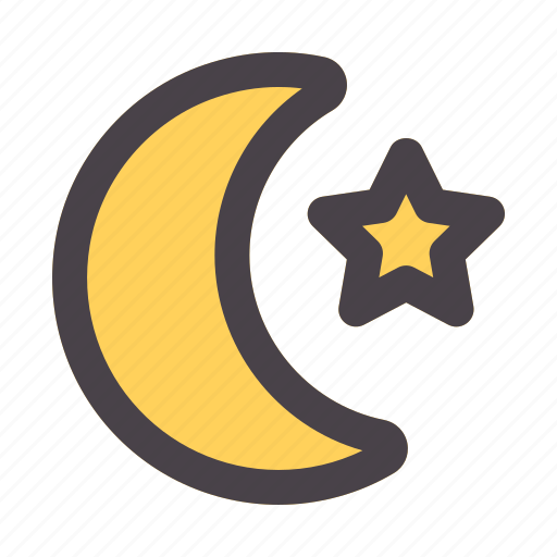 Religion, muslim, islam, moon, star icon - Download on Iconfinder