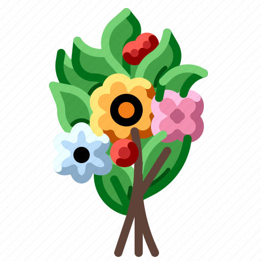 Birthday, bouquet, flower, flowers, fragrance, nature, plantation icon - Download on Iconfinder