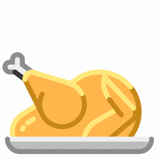 Chicken, roasted, turkey icon - Download on Iconfinder