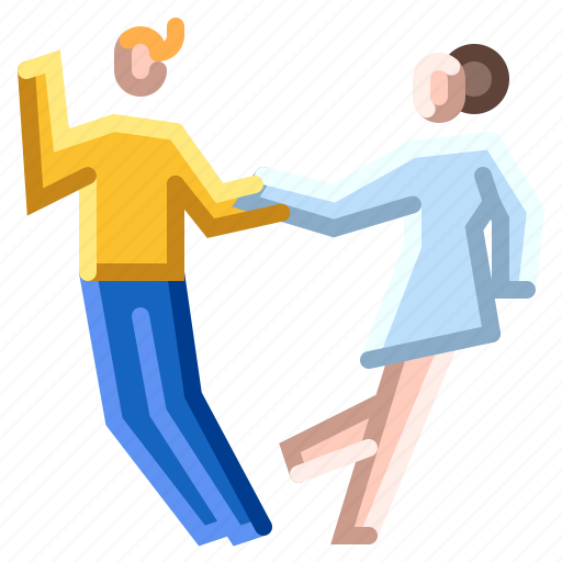 Dance, girl, happy, man, party icon - Download on Iconfinder