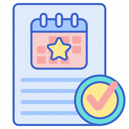 Calendar, document, event, project icon - Download on Iconfinder