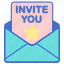 envelope, invitation, letter, mail 