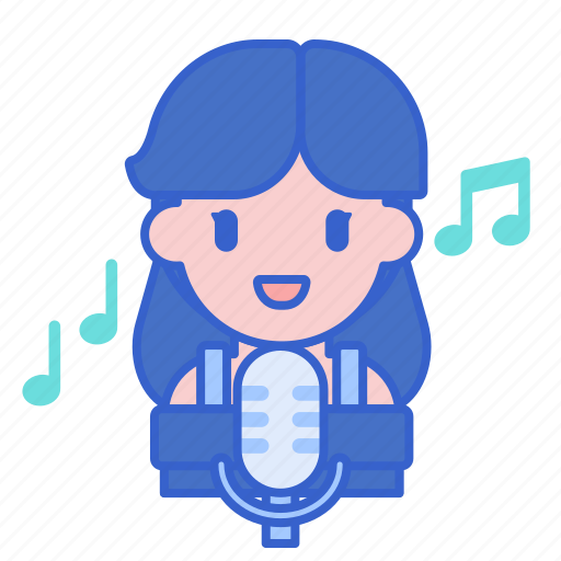 Microphone, music, recording, singer icon - Download on Iconfinder