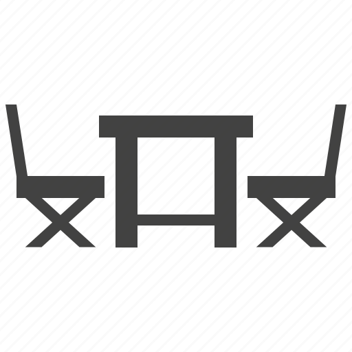 Chairs, furniture, outdoor, table icon - Download on Iconfinder