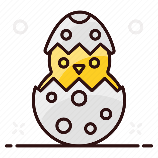 Baby chick, bird, chick, chicken, easter eggs, poultry icon - Download on Iconfinder