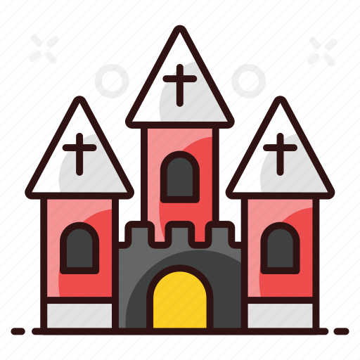 Catholic, chapel, christian building, church, funeral home, religious place icon - Download on Iconfinder