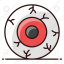 eye, eyeball, organ, scary eye, zombie eye 