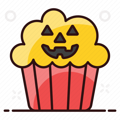 Bakery food, cupcake, dessert, halloween, halloween muffin, muffin, tea snack icon - Download on Iconfinder