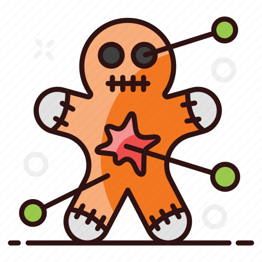 Halloween doll, magic doll, scary doll, voodoo, witchcraft icon - Download on Iconfinder