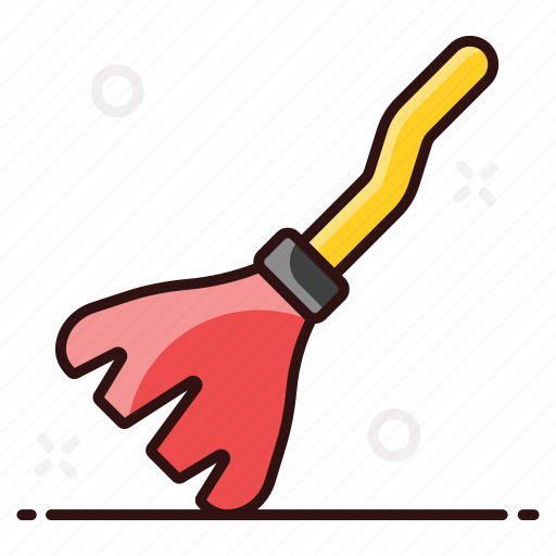 Broom, broomstick, cleaning broom, housekeeping mop, magic broom, witch, witch broom icon - Download on Iconfinder