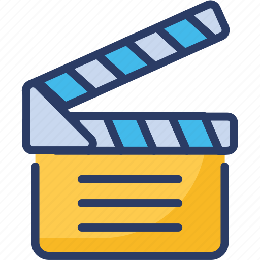Action, clapper, clapperboard, film, movie, slate, theater icon - Download on Iconfinder