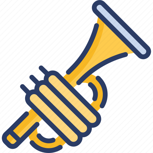 Fife, horn, instrument, music, noice, sound, trumpet icon - Download on Iconfinder