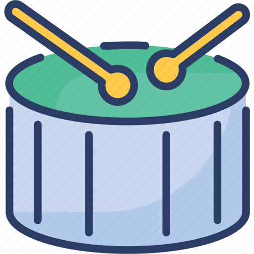 Drum, marching, music, parade, percussion icon - Download on Iconfinder